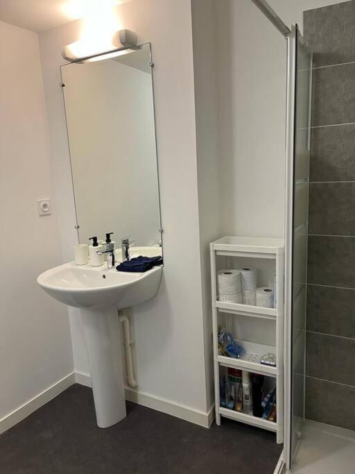Appartement F2 De Haut Standing En Hypercentre Avec Jardin Prive A 270 M De La Gare De Mantes ! Εξωτερικό φωτογραφία